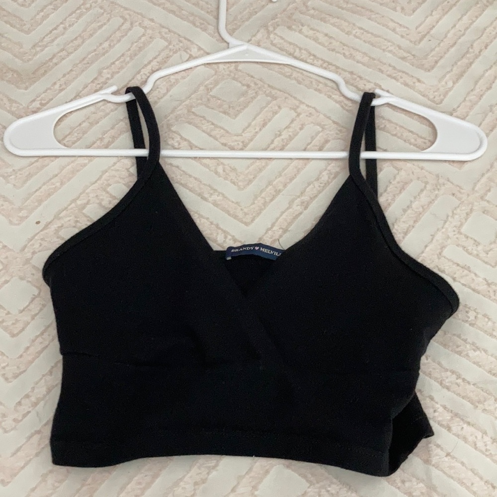 black crop top